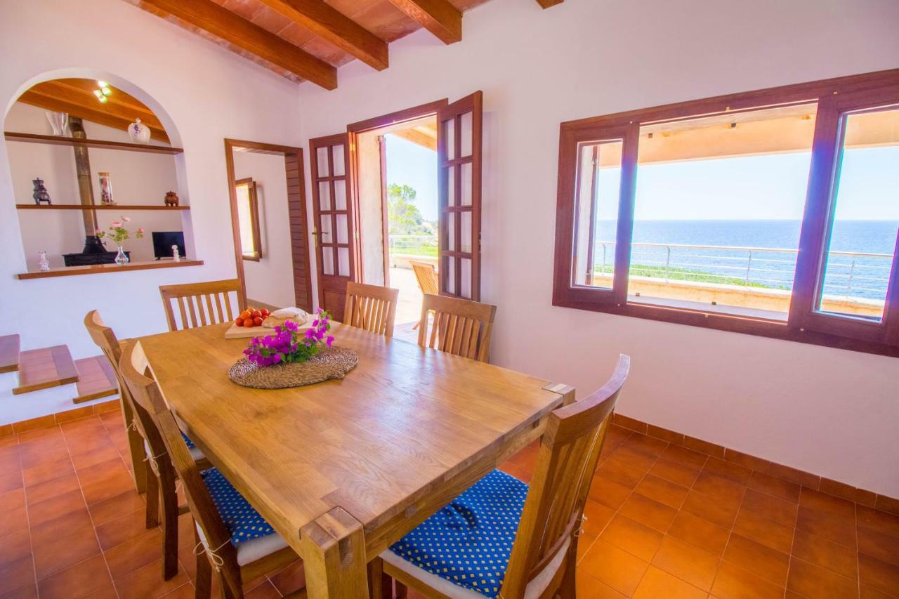 Beautiful Private Villa On The Sea Santanyí Exterior foto