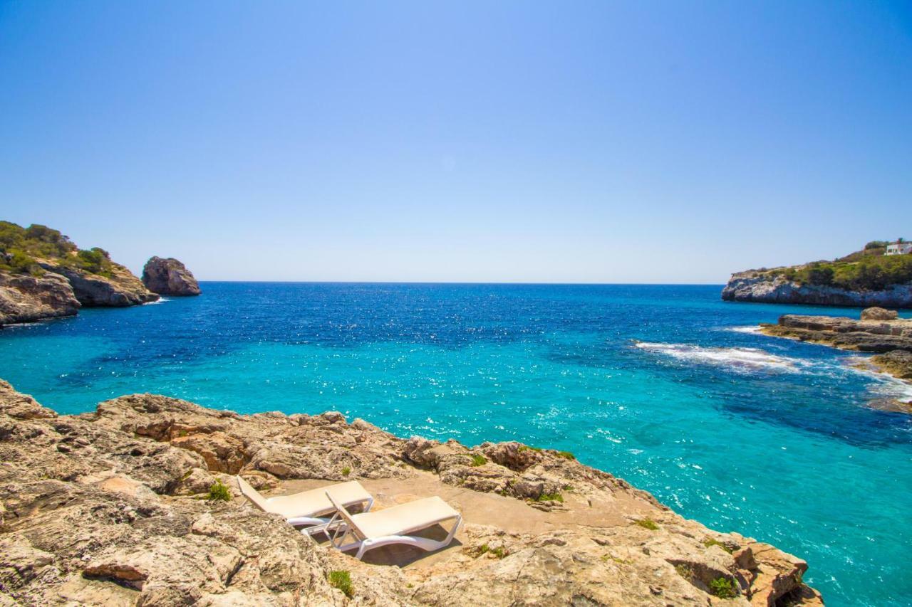 Beautiful Private Villa On The Sea Santanyí Exterior foto
